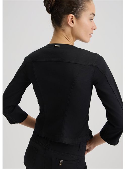 giacca donna nera LIU JO | WA5456T4033/M9639